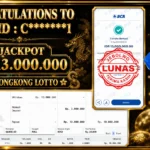 BUKTI JACKPOT KEMENANGAN TOGEL HONGKONG LOTTO  Rp. 13.000.000 DI SITUS JEBOLWD 21 Agustus 2026