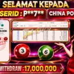 BUKTI JACKPOT KEMENANGAN TOGEL CHINA Rp. 17.000.000 DI SITUS JEBOLWD 16 Jul 2026