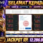 BUKTI JACKPOT KEMENANGAN SLOT PRAGMATICPLAY – Gates of Gatot Kaca Super Scatter Rp. 12.286.000 DI SITUS JEBOLWD 03 Agustus 2026
