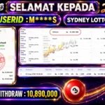 BUKTI JACKPOT KEMENANGAN TOGEL SYDNEY LOTTO Rp. 10.890.000 DI SITUS JEBOLWD 03 Agustus 2026