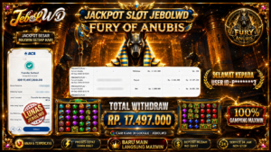 BUKTI JACKPOT KEMENANGAN SLOT PRAGMATICPLAY FURY OF ANUBIS Rp. 17.497.000 DI SITUS JEBOLWD 04 SEPTEMBER 2026