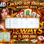 BUKTI JACKPOT KEMENANGAN SLOT MAHJONG WAYS Rp. 11.000.000 DI SITUS JEBOLWD 07 SEPTEMBER 2026