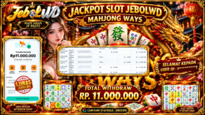 BUKTI JACKPOT KEMENANGAN SLOT MAHJONG WAYS Rp. 11.000.000 DI SITUS JEBOLWD 07 SEPTEMBER 2026